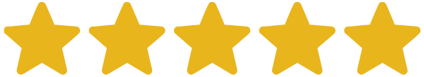 5 gold stars